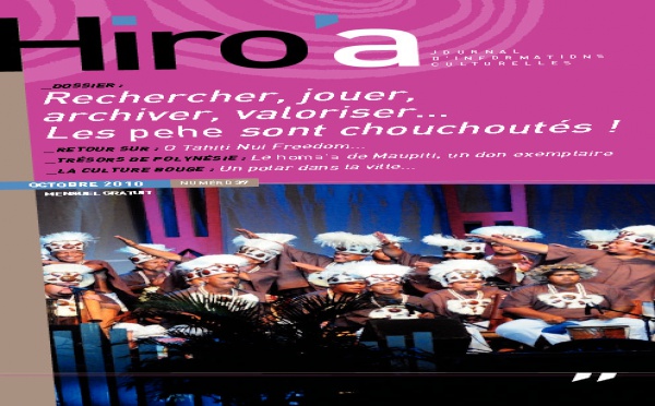 Le Hiro’a nouveau est sorti !