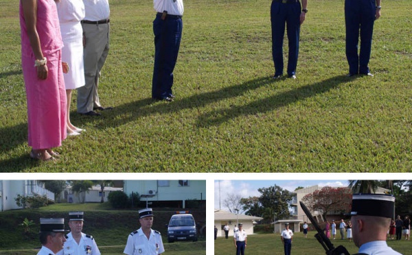 Prises de commandement à la Gendarmerie