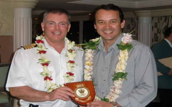 Le Ministre du Tourisme accueille Le Royal Princess