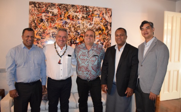 Heremoana Maamaatuaiahutapu en mission aux Fidji
