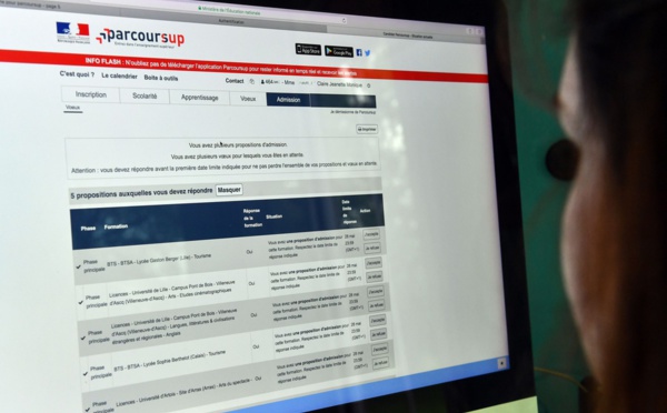 Parcoursup: 17.000 jeunes toujours sans affectation dans l'enseignement supérieur