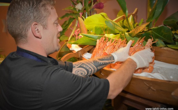 La langouste grande star du "Te Hura Nui"