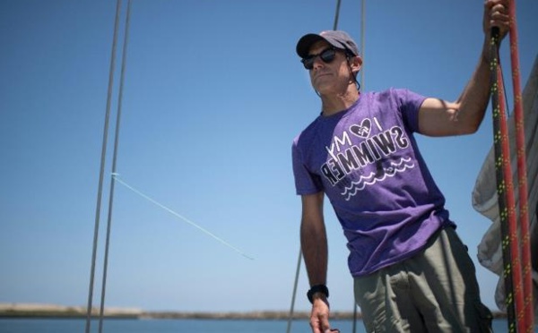 Benoît Lecomte contraint de suspendre sa traversée à la nage du Pacifique