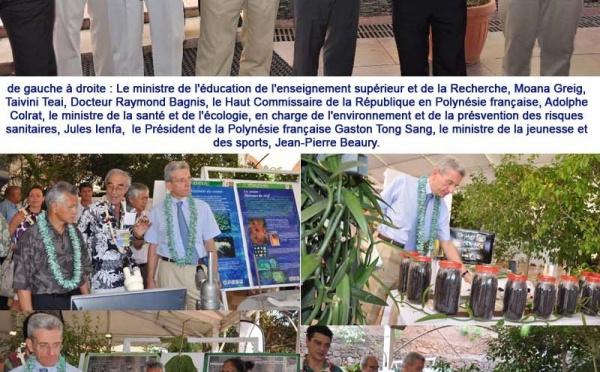 Inauguration de la 19ème fête de la science à la Présidence