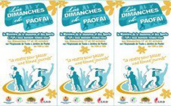 « 3 ème édition des Dimanches de Paofai »