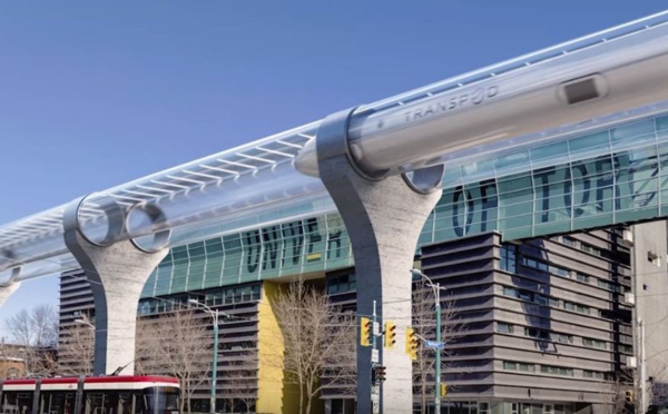 Hyperloop: le train du futur à l'essai dans un village limousin