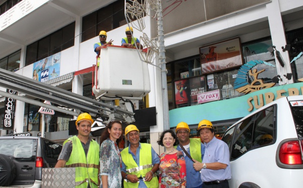 Papeete prépare déjà Noël...