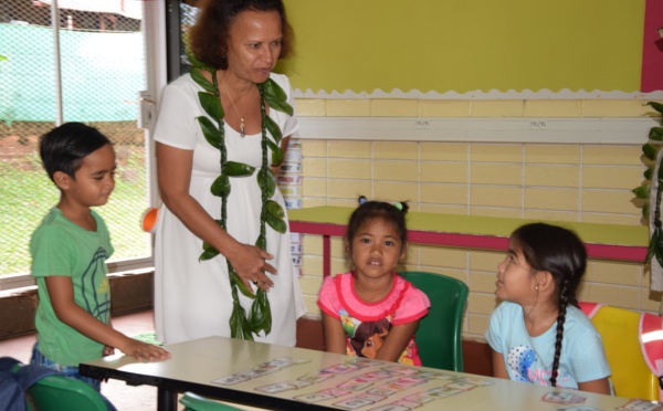 Christelle Lehartel part à la rencontre des enfants de Faa'a