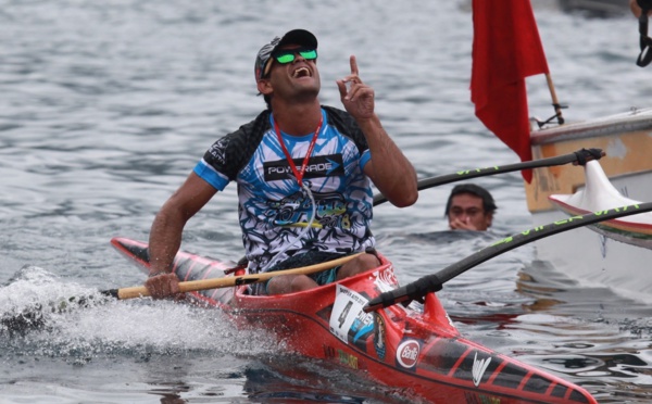 Va'a V1 - Super Aito 2018 : Steeve Teihotaata "C'était à la force des bras..."