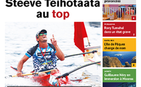 TAHITI INFOS N° 1227 du 27 août 2018