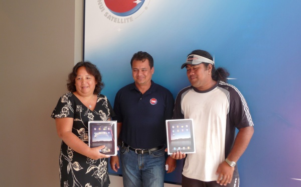 TNS: les heureux gagnants du jeu concours repartent avec un IPAD flambant neuf!