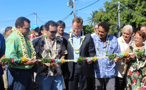 Le nouveau pont de la Matatia inauguré