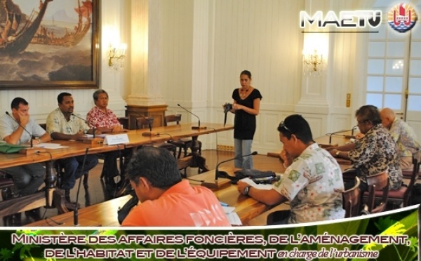 Tearii Alpha fait le point sur le foncier en Polyénsie française