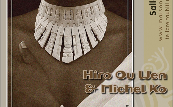 Exposition de bijoux d'art et peinture : Hiro Ou Wen et Michel Ko