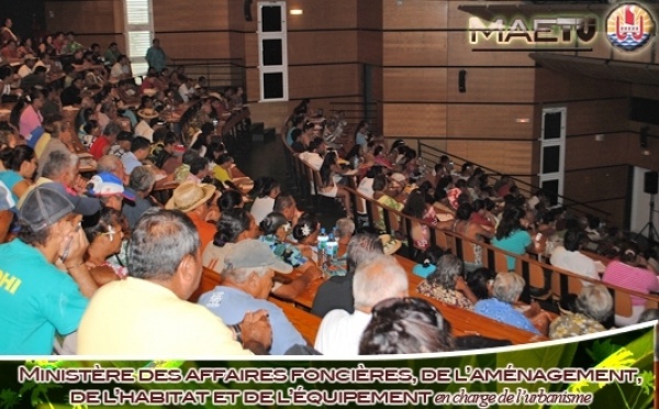 Droits fonciers: La réforme est en marche.