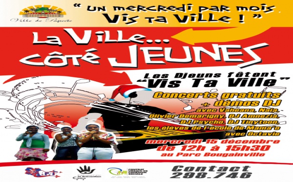 Vis ta Ville « Les djeuns fêtent Vis Ta Ville ! »