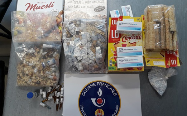66 ampoules injectables de stéroïdes et 1346 cachets d'anabolisants saisis par la douane