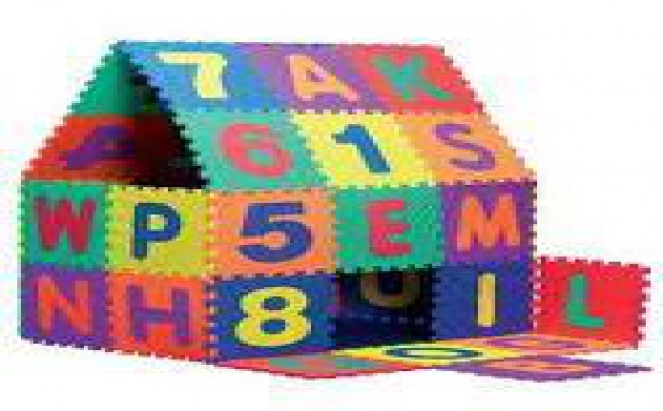 Tapis puzzle: A l'attention des parents de jeunes enfants, des creches, des garderies, et des écoles