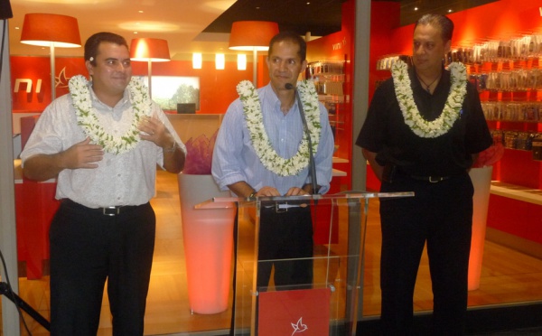 Vini a inauguré sa nouvelle boutique au Fare Tony