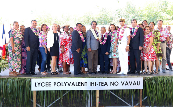 Le lycée polyvalent de Bora Bora inauguré