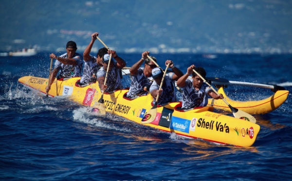 Va'a V6 - Tetiaroa Royal Race : Une victoire royale pour Shell Va'a