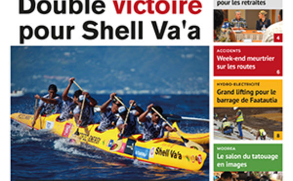 TAHITI INFOS N° 1242 du 17 septembre 2018