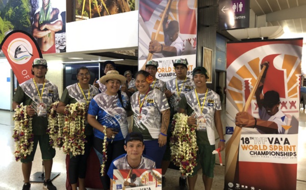 En juillet, les championnats du monde de Va'a ont favorisé le tourisme