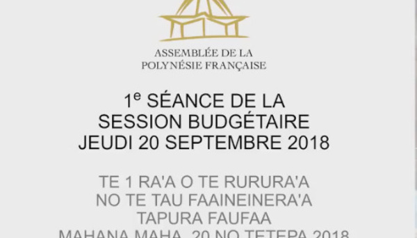 Suivez en direct la séance  plénière de l'assemblée