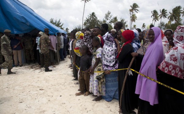 Tanzanie: plus de 100 morts dans le naufrage d'un ferry sur le lac Victoria