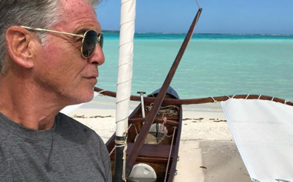 Pierce Brosnan à Tetiaroa