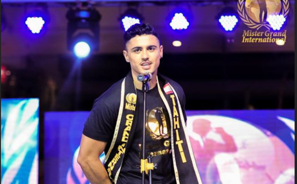 Kevin Richmond, Mister Grand International : "Cette écharpe est avant tout pour les Polynésiens"