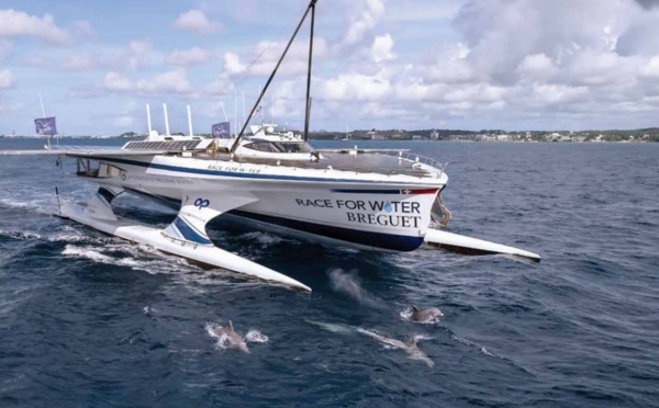 Le trimaran Race for Water attendu ce week-end à Tahiti