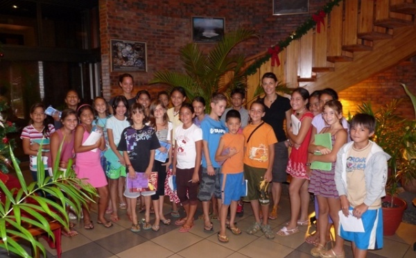 23 JEUNES ELEVES DE TARAVAO DECOUVRENT LE CESC