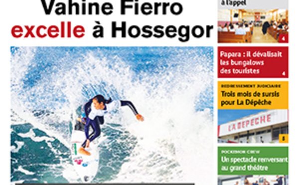 TAHITI INFOS N° 1258 du 09 octobre 2018