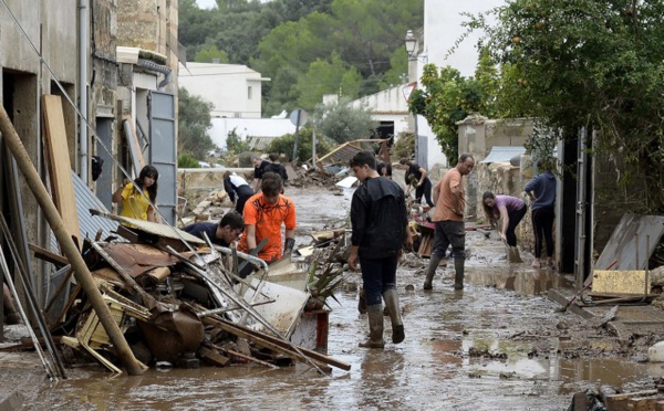 Trois personnes encore disparues à Majorque après les inondations meurtrières