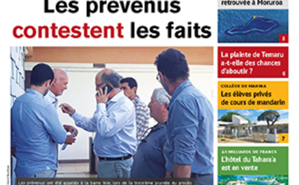 TAHITI INFOS N° 1260 du 11 octobre 2018