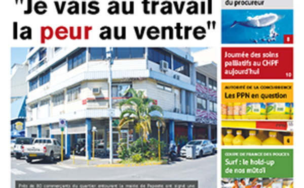 TAHITI INFOS N° 1261 du 12 octobre 2018