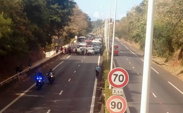 Un accident occasionne de gros embouteillages