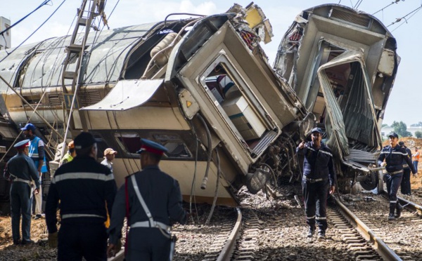 Maroc: un accident de train fait au moins six morts et 86 blessés