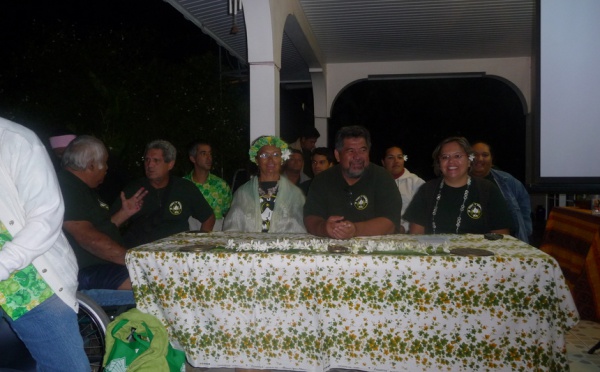 Elections Mahina: QG de campagne "chez l'habitant" pour Ia Tura o Mahina à Mahinarama