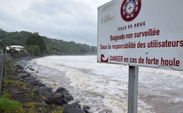 Attention à la houle sur la partie Centre et Sud de la Polynésie
