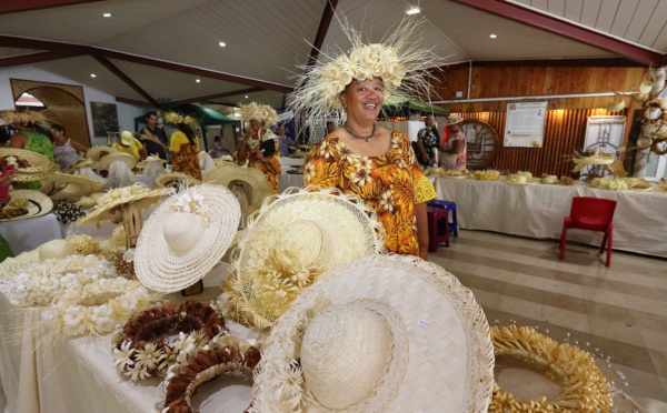 L'artisanat des Australes fait salon dans le hall de l'assemblée