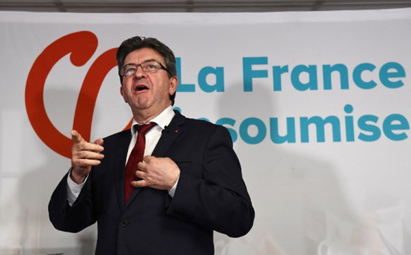 Mélenchon s'en prend à nouveau à la presse, tout en se tournant vers les Européennes