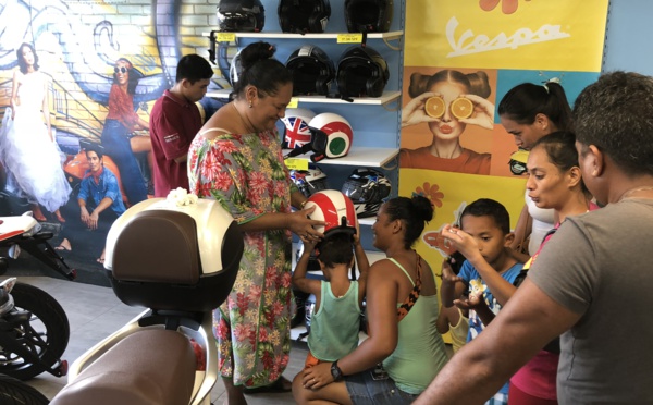 Sécurité routière : Soixante casques remis gratuitement