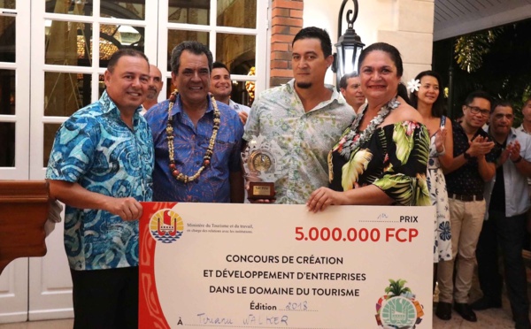 Tirianu Walker décroche le 1er prix du concours du tourisme