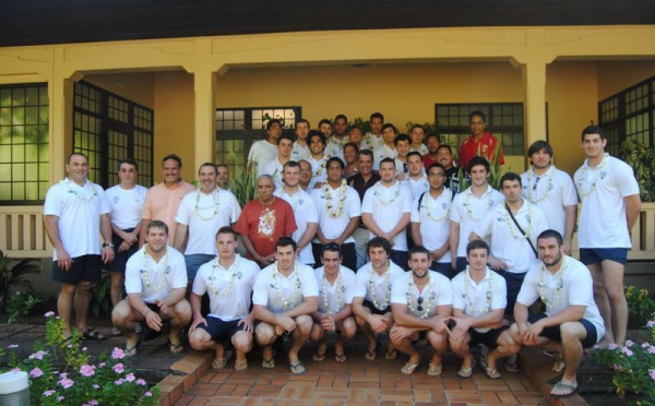 L’équipe des ESPOIR du S.U.A AGEN reçue à la Vice-Présidence