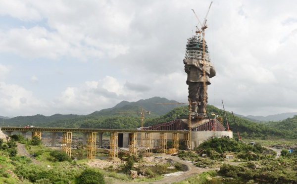 Inde: fronde locale avant l'inauguration de la plus haute statue du monde