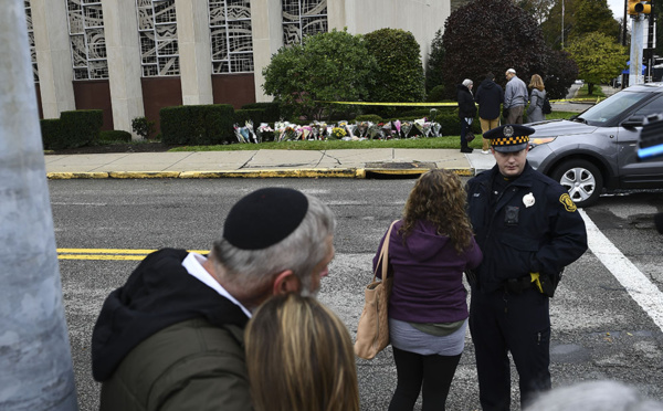Tuerie dans une synagogue de Pittsburgh, la pire attaque antisémite aux USA