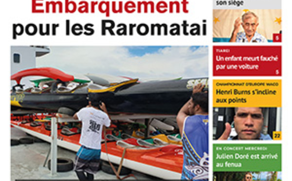TAHITI INFOS N° 1272 du 29 octobre 2018