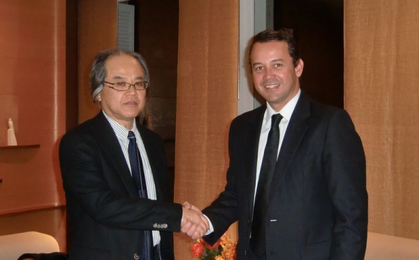 Tokyo : Le ministre du Tourisme rencontre l’Ambassadeur de France au Japon